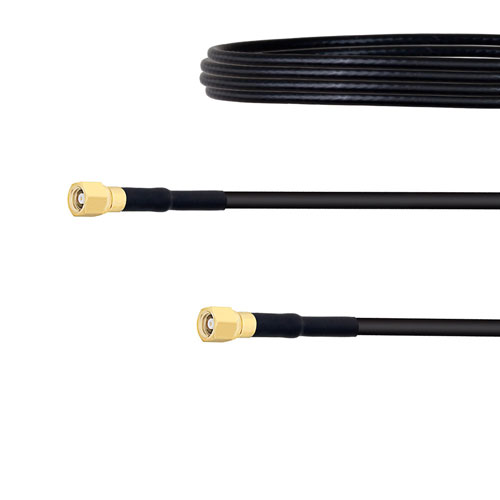 Low Loss SMC Plug to SMC Plug Cable LMR-100 Coax in 48 Inch FMC00347-48