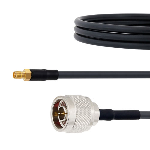 N Male to RP SMA Female Cable LMR-240 Coax in 48 Inch FMC00442-48