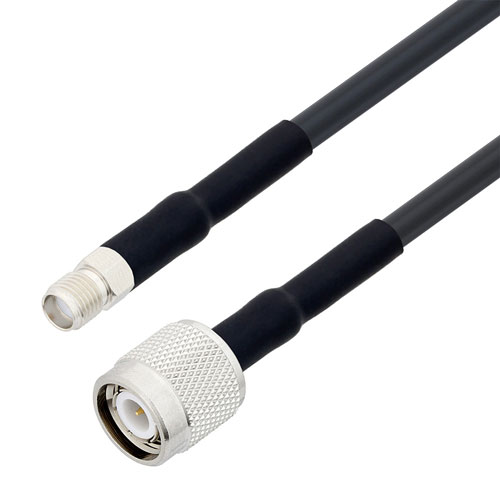 SMA Female to TNC Male Cable LMR-195 Coax with Heat Shrink FMC00526