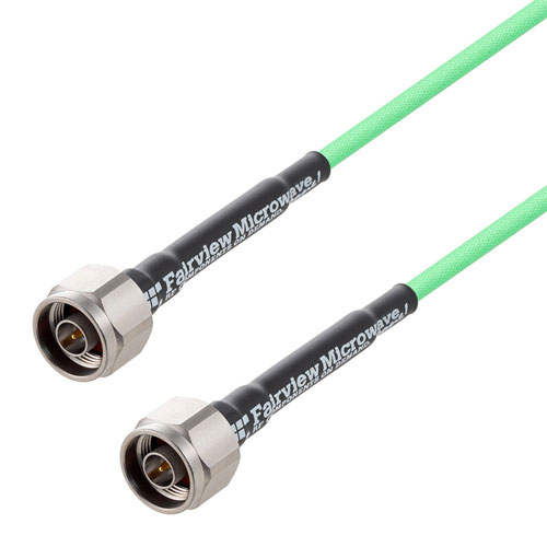 Low Loss N Male to N Male Cable LL142 Coax in 36 Inch with LF Solder FMC00617/0001-36