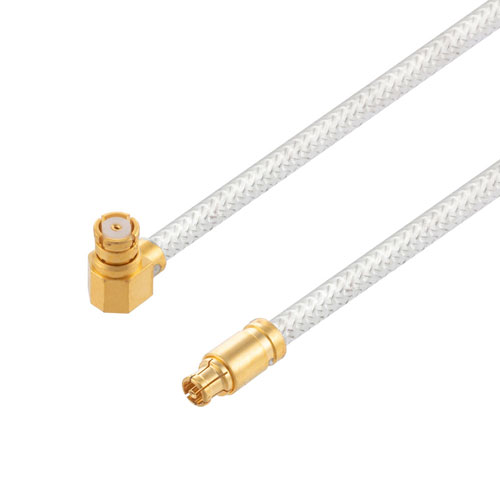 RA SMP Female to Mini SMP Female Cable FM-SR086TB Coax in 24 Inch FMC00647/0002-24