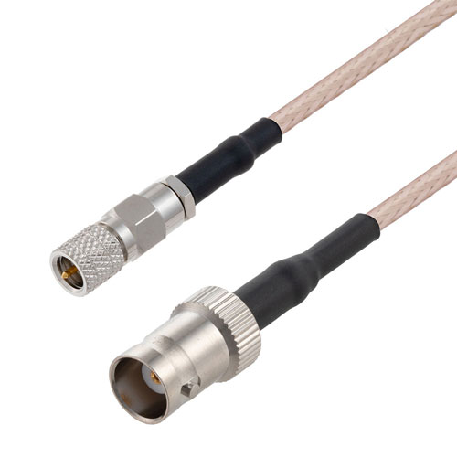 10-32 Male to BNC Female Cable M17/113-RG316 Coax in 48 Inch FMC00676-48