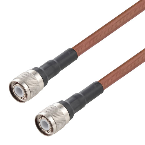 HN Male to HN Male Cable RG-393 Coax in 12 Inch FMC00723-12