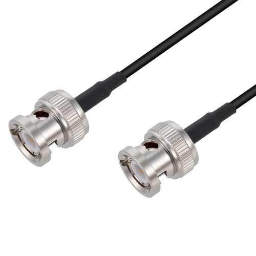 Low Loss BNC Male to BNC Male Cable LMR-100A-UF Coax in 60 Inch FMC00919-60