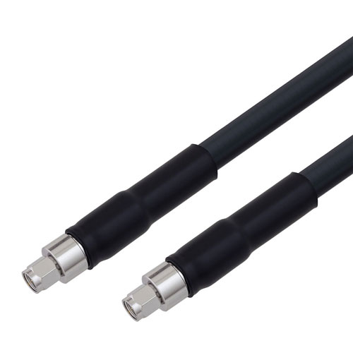 Fire Rated Low Loss SMA Male to SMA Male Cable LMR-400-FR Coax in 50 cm FMC00924-50CM