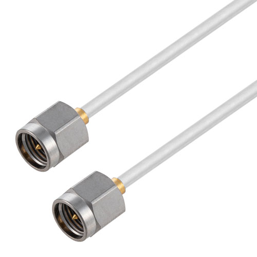 SMA Male to SMA Male Cable RG405 Type .086 Coax in 6 Inch FMC00950/0002-6