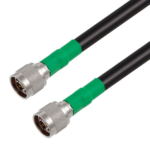 N Male to N Male Cable RG-214 Coax in 120 Inch with LF Solder FMC0101214LF-120