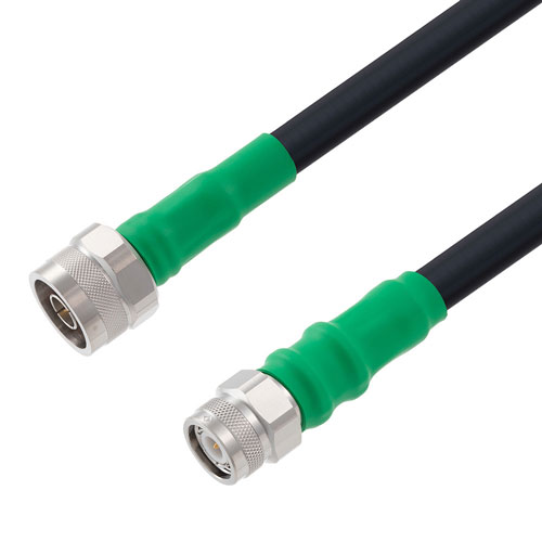 N Male to TNC Male Cable LMR-400 Coax in 36 Inch with Times Microwave Connectors FMC0103400LF-36