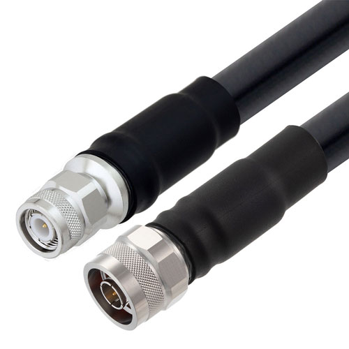 Low Loss N Male to TNC Male Cable LMR-600-DB Coax in 180 Inch with Times Microwave Components FMC01094-180