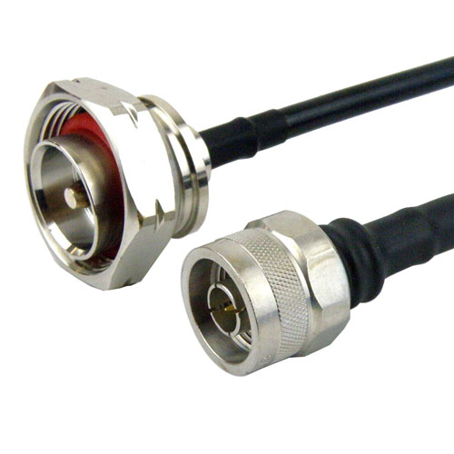 N Male to 7/16 DIN Male Cable LMR-240 Coax in 36 Inch FMC0115240-36