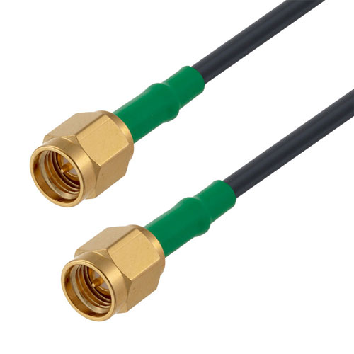 SMA Male to SMA Male Cable LMR-100 Coax in 24 Inch with LF Solder FMC0202100LF-24