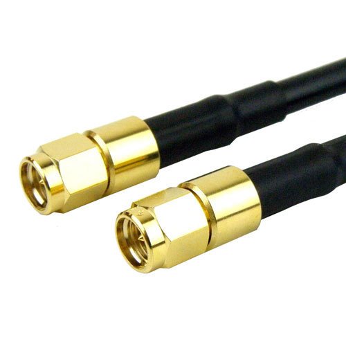 SMA Male to SMA Male Cable LMR-200 Coax in 24 Inch FMC0202200-24