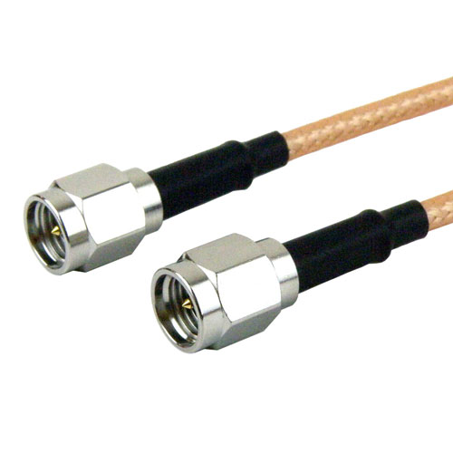 SMA Male (Plug) to SMA Male (Plug) Cable RG316-DS Coax Up To 3 GHz FMC0202317