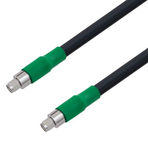 Low Loss SMA Male to SMA Male Cable LMR-400 Coax with Times Microwave Connectors with LF Solder FMC0202400LF