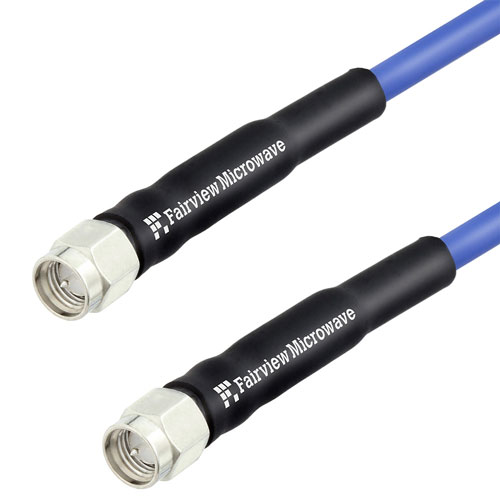 Low PIM SMA Male to SMA Male LSZH Jacketed Cable 0.141 Formable Low PIM Coax in 200 CM FMC0202951-200CM