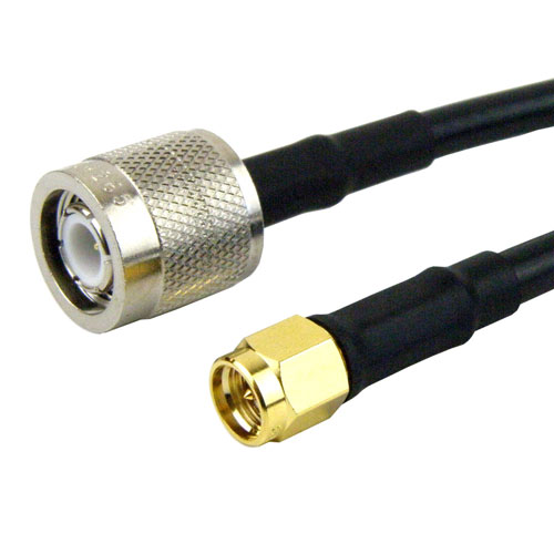 SMA Male to TNC Male Cable RG-58 Coax in 48 Inch FMC0203058-48