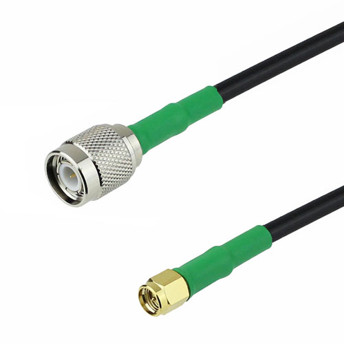 SMA Male to TNC Male Cable RG-58 Coax in 36 Inch with LF Solder FMC0203058LF-36