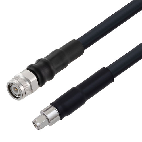 SMA Male to TNC Male Cable LMR-400 Coax in 36 Inch with Times Microwave Connectors FMC0203400-36