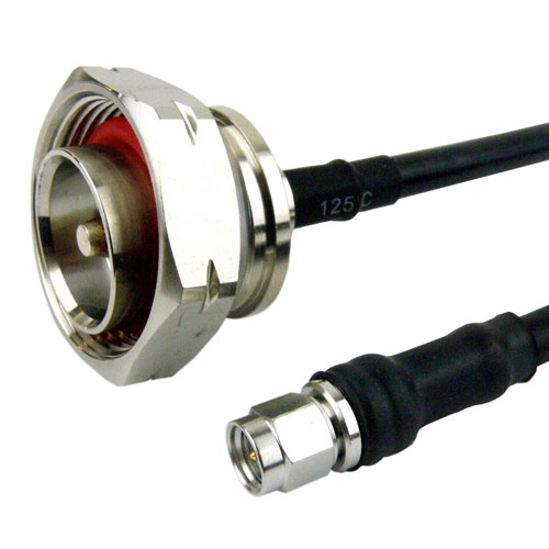 SMA Male to 7/16 DIN Male Cable LMR-240 Coax in 36 Inch FMC0215240-36