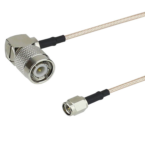 SMA Male to RA TNC Male Cable RG-316 Coax in 48 Inch FMC0246315-48