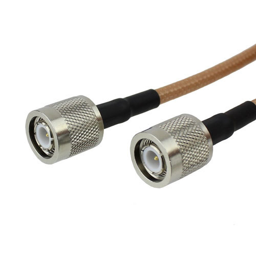 TNC Male to TNC Male Cable RG142 Coax in 60 Inch FMC0303143-60