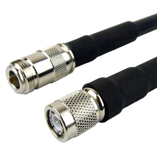 TNC Male to N Female Cable LMR-400 Coax with Times Microwave Connectors FMC0306400
