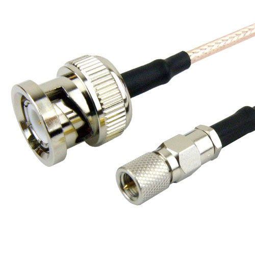 BNC Male to 10-32 Male Cable RG-316 Coax in 120 Inch FMC0810316-120