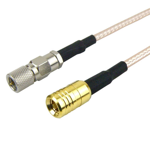 10-32 Male (Plug) to SMB Plug (Male) Cable M17/113-RG316 Coax Up To 2 GHz in 120 Inch FMC1016316-120