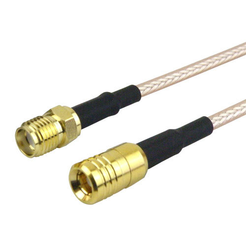 SMA Female (Jack) to SMB Plug (Male) Cable M17/113-RG316 Coax Up To 3 GHz in 120 Inch FMC1316316-120