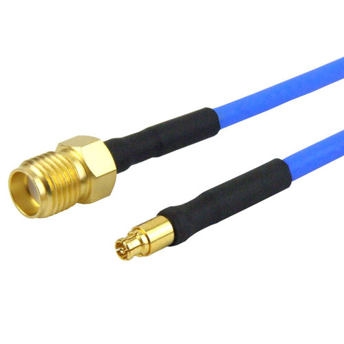 SMA Female to Mini SMP Female Cable FM-F086 Coax in 60 Inch FMC1325085-60