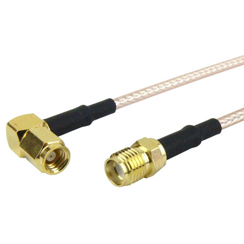 SMA Female to RA SMC Plug Cable RG316 Coax FMC1328316