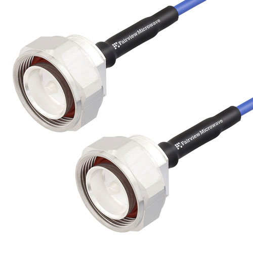 Low PIM 7/16 DIN Male to 7/16 DIN Male LSZH Jacketed Cable 0.141 Formable Low PIM Coax with LF Solder FMC1515951