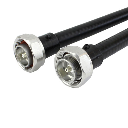 Low PIM 7/16 DIN Male to 7/16 DIN Male Cable 1/2 inch Flexible Coax FMC1515R01