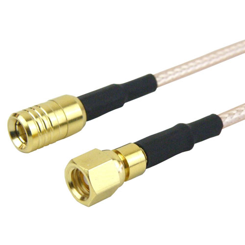 SMB Plug to SMC Plug Cable M17/113-RG316 Coax in 36 Inch with LF Solder FMC1618316LF-36