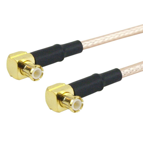 RA MCX Plug (Male) to RA MCX Plug (Male) Cable RG316 Coax Up To 3 GHz in 120 Inch FMC1717315-120