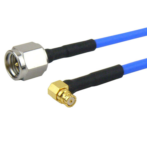 RA SMP Female to SMA Male Cable FM-F086 Coax in 48 Inch FMC2127085-48