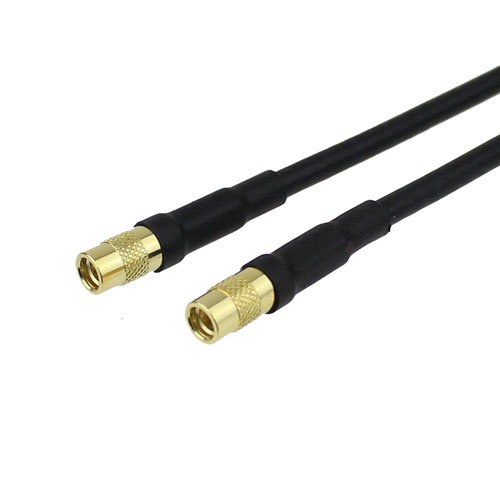 MMCX Jack to MMCX Jack Cable RG174 Coax in 72 Inch FMC2424174-72