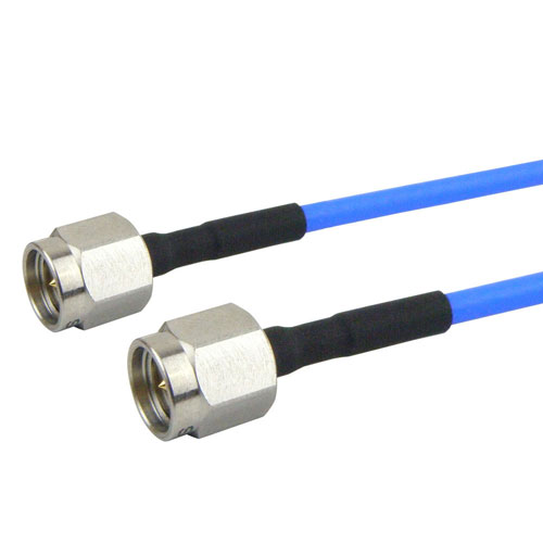 2.92mm Male to 2.92mm Male Cable FM-F086 Coax in 12 Inch FMC2929085-12