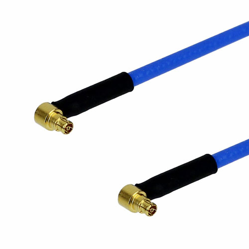 RA Mini SMP Female to RA Mini SMP Female Cable FM-F086 Coax in 12 Inch FMC4848085-12