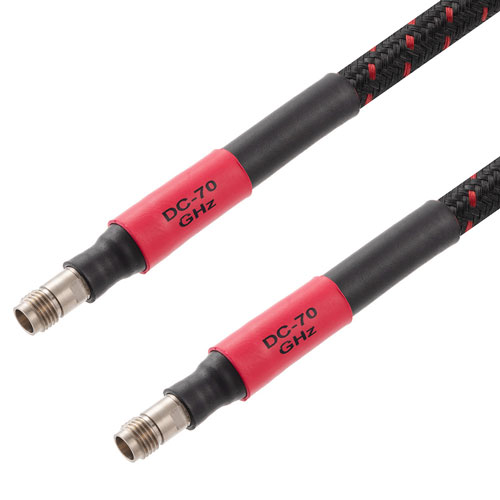 Precision 1.85mm Female to 1.85mm Female Cable VNA High Flex Coax in 24 Inch FMC950-24