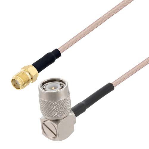 SMA Female to RA TNC Male Cable RG-316 Coax in 24 Inch FMCA10006-24