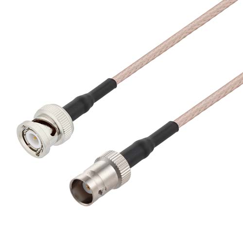 BNC Male to BNC Female Cable RG-316 Coax in 12 Inch FMCA10009-12