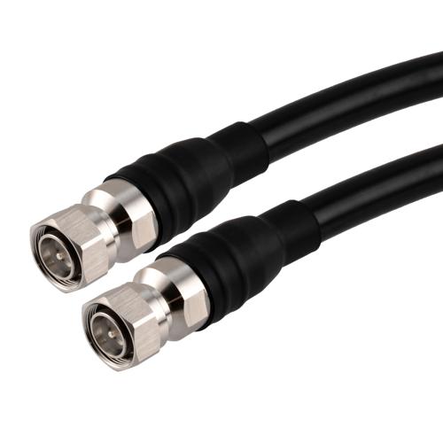 Low PIM 4.3-10 Male to 4.3-10 Male Cable TCOM-600 Coax With Times Microwave Components FMCA100119