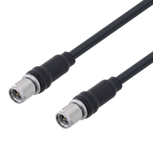 Fire Rated Low Loss SMA Male to SMA Male Cable TCOM-195-FR Coax With Times Microwave Components FMCA100144