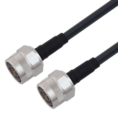 Fire Rated Low Loss N Male to N Male Cable TCOM-240-FR Coax With Times Microwave Components FMCA100154
