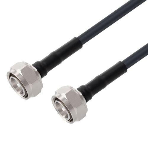 Fire Rated Low Loss 4.3-10 Male to 4.3-10 Male Cable TCOM-240-FR Coax With Times Microwave Components FMCA100166
