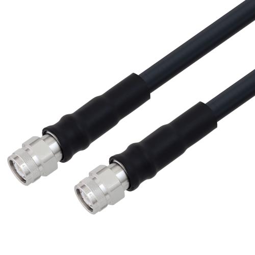 Fire Rated Low Loss TNC Male to TNC Male Cable TCOM-400-FR Coax With Times Microwave Components FMCA100174