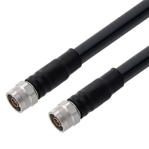 Fire Rated Low Loss N Male to N Male Cable TCOM-600-FR Coax With Times Microwave Components FMCA100179