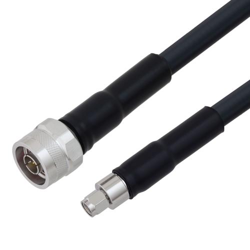 Low Loss N Male to SMA Male Cable TCOM-400 Coax FMCA100182