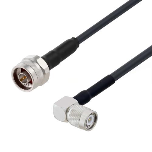 Low Loss N Male to RA TNC Male Cable LMR-240-UF Coax FMCA100234